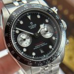 Đồng Hồ Nam Tudor Chế Tác Black Bay Chronograph Mặt Đen Xưởng TW 41mm (2)