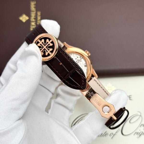 Đồng Hồ Patek Philippe Grand Complications 5327 Replica 11 Mạ Vàng Hồng Mặt Trắng Xưởng 3K 40mm (2)