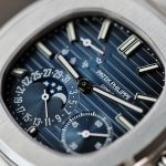 Đồng Hồ Patek Philippe Nautilus 5712 Chế Tác Mặt Xanh Blue Lõi Máy Khắc Xưởng PPF 40mm (2)
