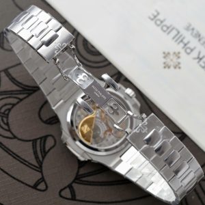 Đồng Hồ Patek Philippe Nautilus 5712 Chế Tác Mặt Xanh Blue Lõi Máy Khắc Xưởng PPF 40mm (2)