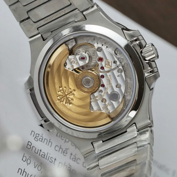 Đồng Hồ Patek Philippe Nữ Replica 11 Nautilus 7118 Mặt Trắng Dây Kim Loại Xưởng 3K 35 (2)