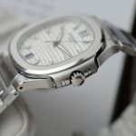 Đồng Hồ Patek Philippe Nữ Replica 11 Nautilus 7118 Mặt Trắng Dây Kim Loại Xưởng 3K 35 (2)