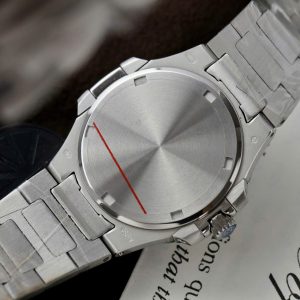 Đồng Hồ Patek Philippe Replica 11 Nautilus 7010R Mặt Tím Hồng Viền Đính Đá Xưởng GR 32mm (2)