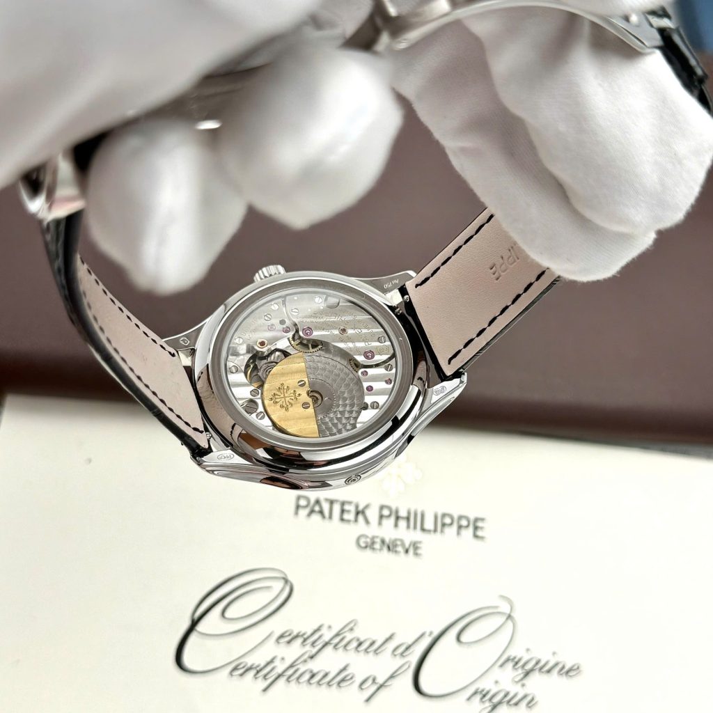 Đồng Hồ Patek Philippe Replica Cao Cấp Grand Complications 5327 Mặt Trắng Dây Da Nhà Máy 3K 40mm (2)