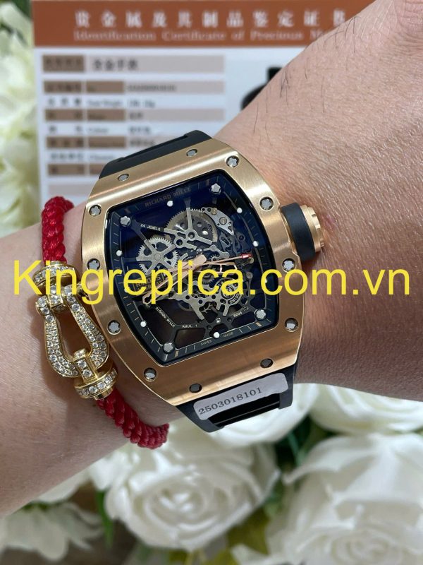 Đồng Hồ Richard Mille RM035 Toro Americas Limited Edition Tuỳ Chỉnh Vàng Khối 18K Độc Quyền Top 1 40x48mm (1)