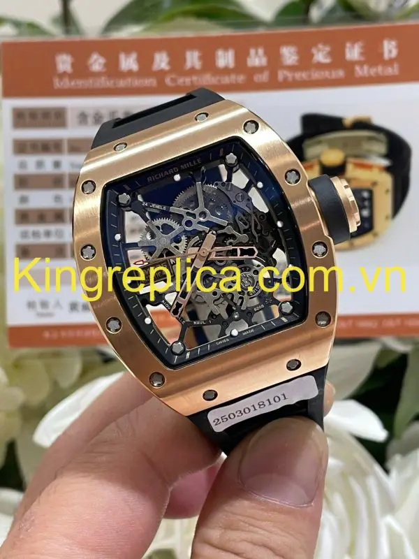 Đồng Hồ Richard Mille RM035 Toro Americas Limited Edition Tuỳ Chỉnh Vàng Khối 18K Độc Quyền Top 1 40x48mm (1)
