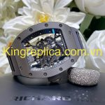 Đồng Hồ Richard Mille RM055 Bubba Watson Grey Ceramic Tuỳ Chỉnh Số 1 Thế Giới 42,7x49,9mm (2)