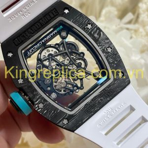 Đồng Hồ Richard Mille RM055 Bubba Watson Tinh Chỉnh Độc Quyền Carbon NTPT & Chuyển Động Vaucher 42,7x49,9mm (9)