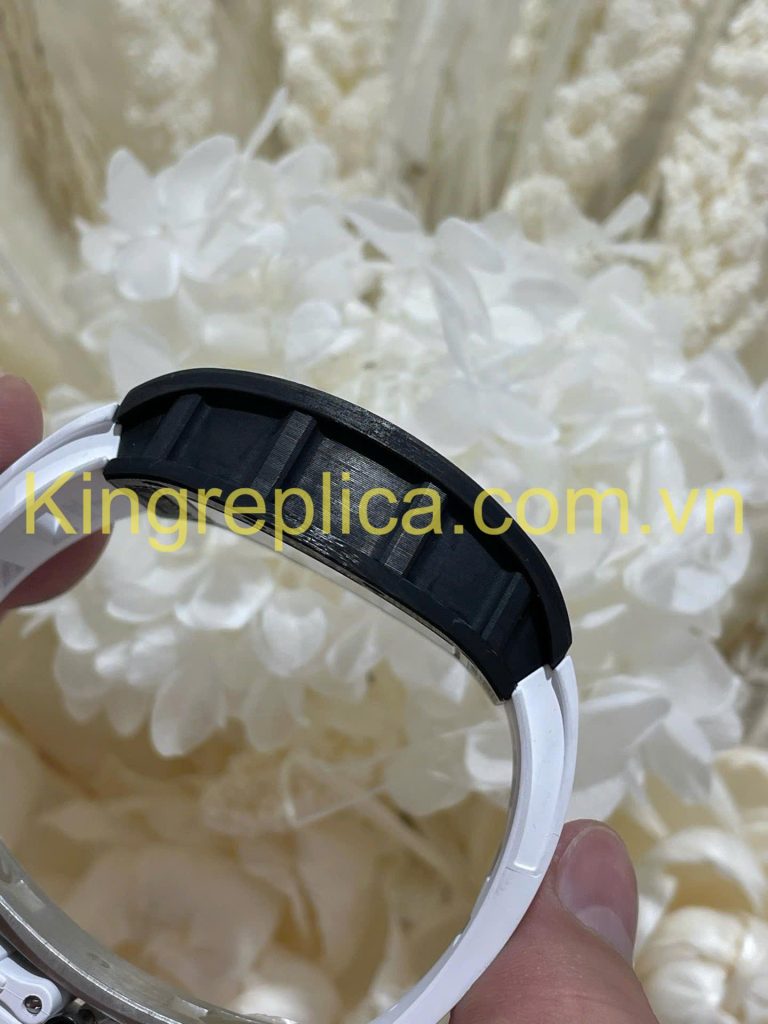 Đồng Hồ Richard Mille RM055 Bubba Watson Tinh Chỉnh Độc Quyền Carbon NTPT & Chuyển Động Vaucher 42,7x49,9mm (9)