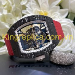 Đồng Hồ Richard Mille RM055 Bubba Watson Tuỳ Chỉnh Độc Quyền Carbon NTPT & Chuyển Động Vaucher 42,7x49,9mm (12)