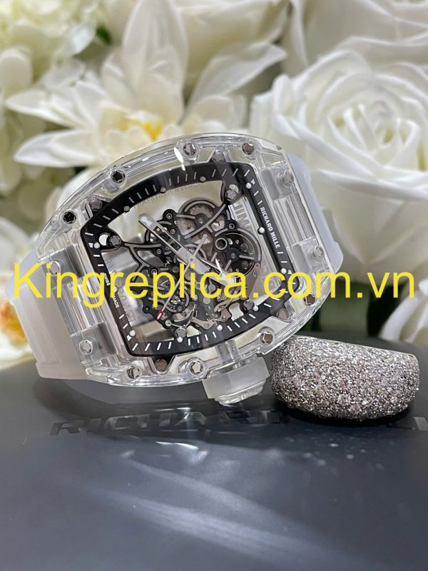 Đồng Hồ Richard Mille RM055 Tuỳ Chỉnh Vỏ Sapphire Độc Quyền Top 1 Thế Giới (1)