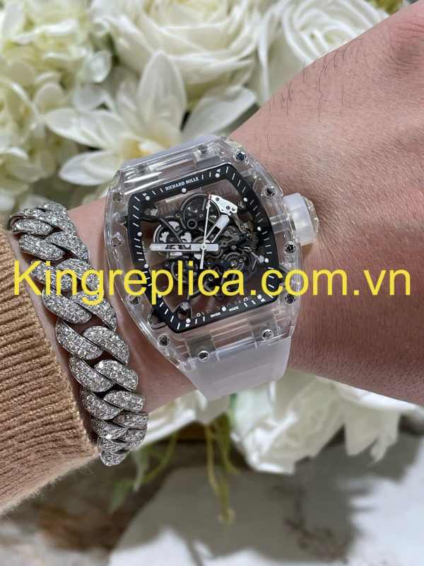 Đồng Hồ Richard Mille RM055 Tuỳ Chỉnh Vỏ Sapphire Độc Quyền Top 1 Thế Giới (1)