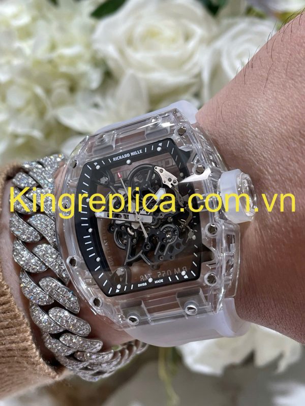 Đồng Hồ Richard Mille RM055 Tuỳ Chỉnh Vỏ Sapphire Độc Quyền Top 1 Thế Giới (1)