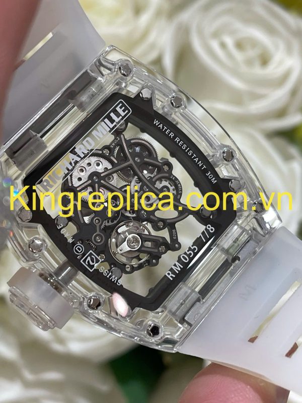 Đồng Hồ Richard Mille RM055 Tuỳ Chỉnh Vỏ Sapphire Độc Quyền Top 1 Thế Giới (1)