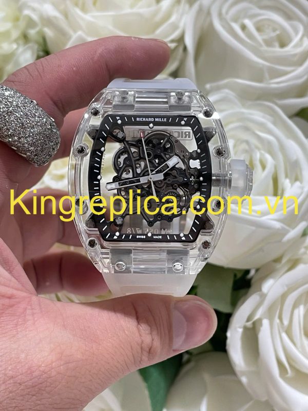 Đồng Hồ Richard Mille RM055 Tuỳ Chỉnh Vỏ Sapphire Độc Quyền Top 1 Thế Giới (1)