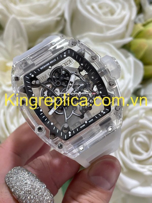 Đồng Hồ Richard Mille RM055 Tuỳ Chỉnh Vỏ Sapphire Độc Quyền Top 1 Thế Giới (1)