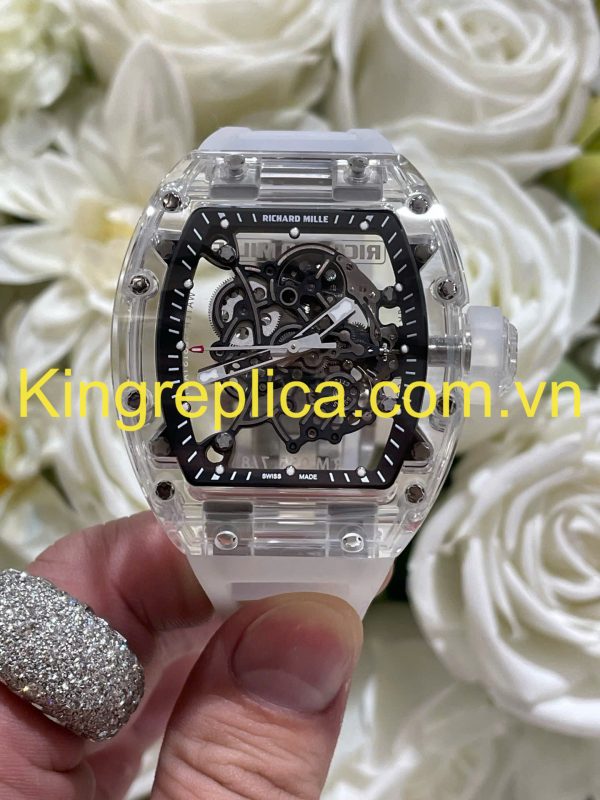 Đồng Hồ Richard Mille RM055 Tuỳ Chỉnh Vỏ Sapphire Độc Quyền Top 1 Thế Giới (1)
