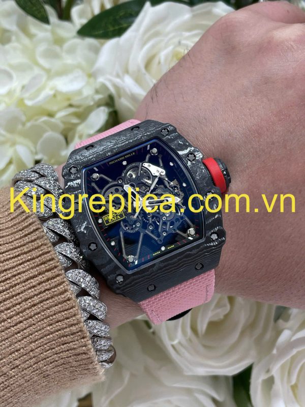 Đồng Hồ Richard Mille RM35-01 Rafael Nadal Tinh Chỉnh Carbon NTPT & Chuyển Động Độc Quyền 44,5x49,94mm (1)