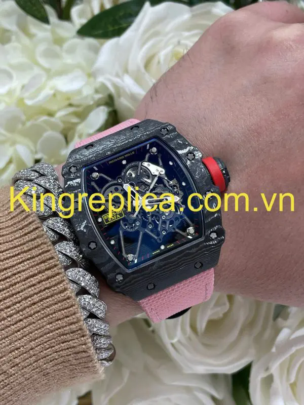 Đồng Hồ Richard Mille RM35-01 Rafael Nadal Tinh Chỉnh Carbon NTPT & Chuyển Động Độc Quyền 44,5x49,94mm (1)