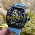Đồng Hồ Richard Mille RM35-02 Automatic Rafael Nadal Tinh Chỉnh Độc Quyền Carbon & Chuyển Động Vaucher 44,5x49,94mm (9)
