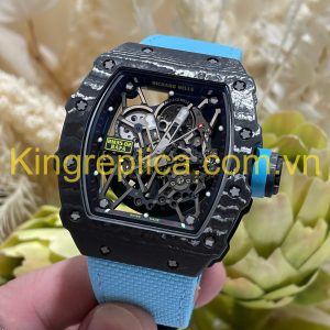 Đồng Hồ Richard Mille RM35-02 Automatic Rafael Nadal Tinh Chỉnh Độc Quyền Carbon & Chuyển Động Vaucher 44,5x49,94mm (9)
