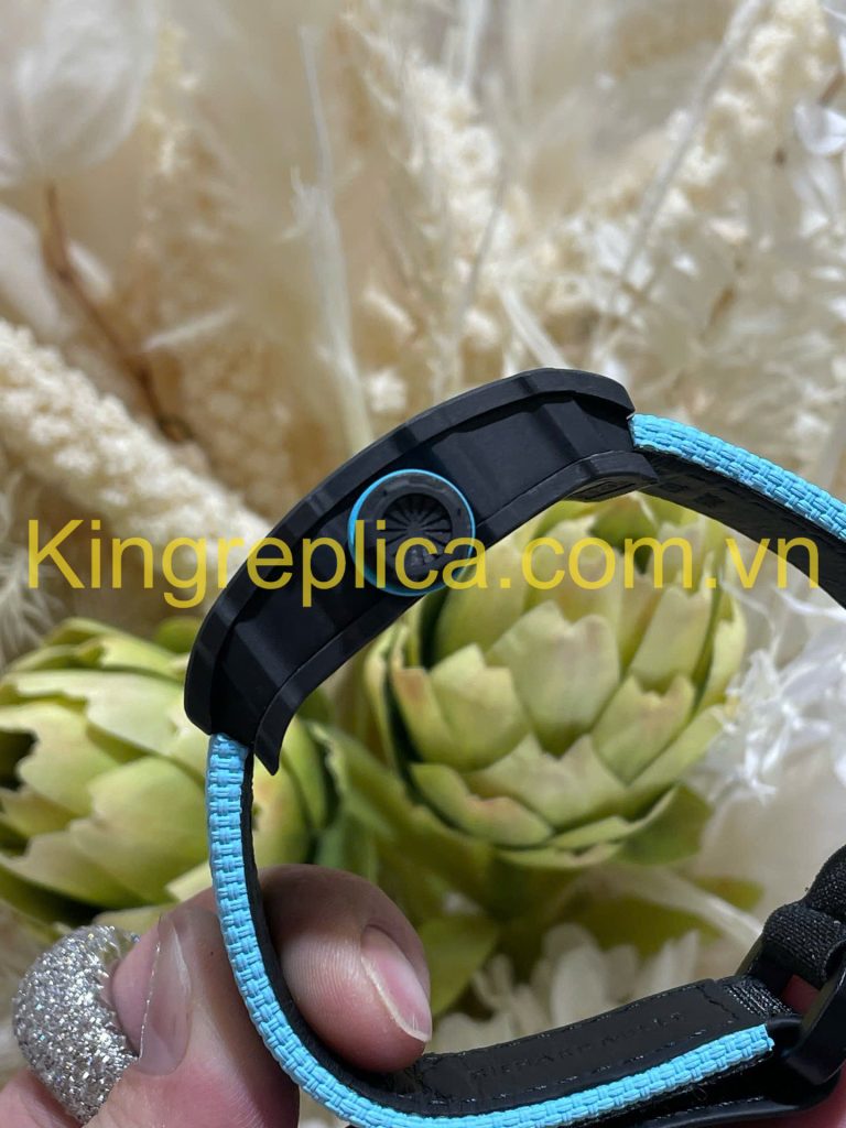 Đồng Hồ Richard Mille RM35-02 Automatic Rafael Nadal Tinh Chỉnh Độc Quyền Carbon & Chuyển Động Vaucher 44,5x49,94mm (9)