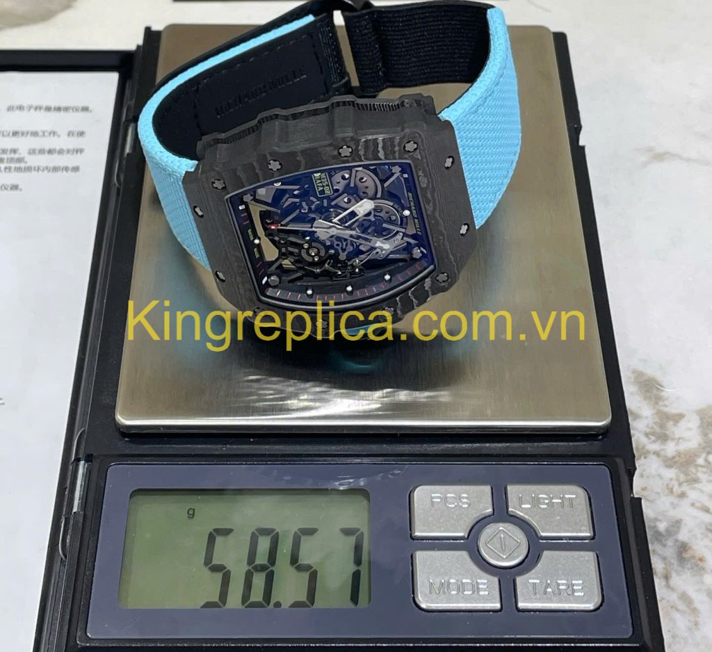 Đồng Hồ Richard Mille RM35-02 Automatic Rafael Nadal Tinh Chỉnh Độc Quyền Carbon & Chuyển Động Vaucher 44,5x49,94mm (9)