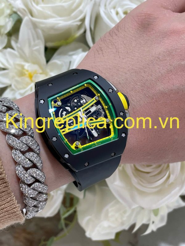 Đồng Hồ Richard Mille RM61-01 Yohan Blake Asia Tinh Chỉnh Toàn Bộ Top 1 Thế Giới 50,23mm (3)