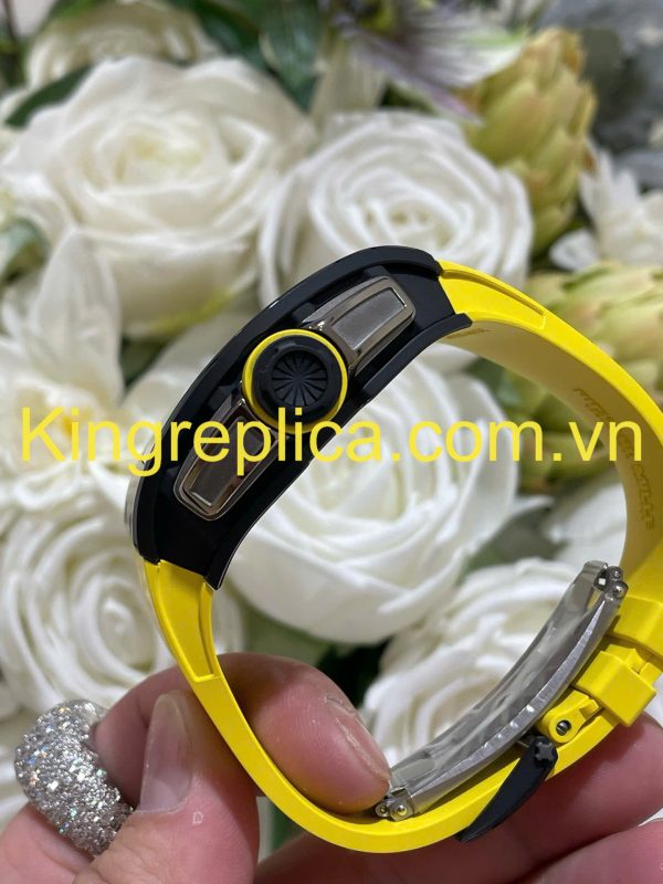 Đồng Hồ Richard Mille RM61-01 Yohan Blake Asia Tuỳ Chỉnh Gốm Đen + Chuyển Động Độc Quyền Top 1 50,23mm (3)
