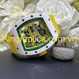 Đồng Hồ Richard Mille RM61-01 Yohan Blake Asia Tuỳ Chỉnh Gốm Trắng + Chuyển Động Độc Quyền Top 1 (3)