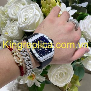 Đồng Hồ Richard Mille RM61-01 Yohan Blake CAFQ Ultimate Carbon Tuỳ Chỉnh Top 1 Thế Giới 42,7x50,23mm (8)