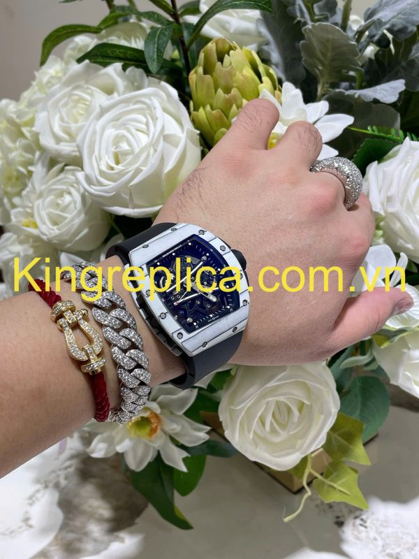 Đồng Hồ Richard Mille RM61-01 Yohan Blake CAFQ Ultimate Carbon Tuỳ Chỉnh Top 1 Thế Giới 42,7x50,23mm (8)