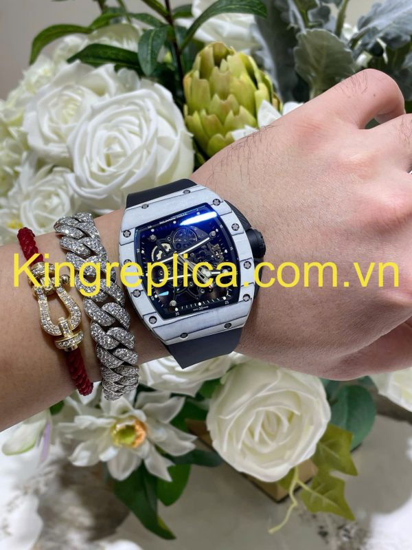 Đồng Hồ Richard Mille RM61-01 Yohan Blake CAFQ Ultimate Carbon Tuỳ Chỉnh Top 1 Thế Giới 42,7x50,23mm (8)