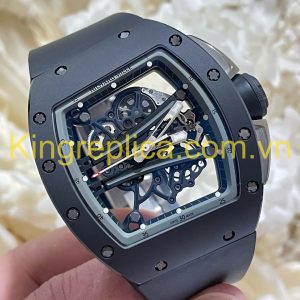 Đồng Hồ Richard Mille RM61-01 Yohan Blake Tuỳ Chỉnh Độc Quyền Gốm Đen Chuyển Động Vaucher 42,7x50,2mm (1)