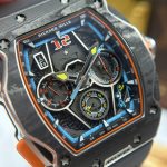 Đồng Hồ Richard Mille RM65-01 Chế Tác Vỏ Carbon Dây Cao Su Đen 44,5x49,9mm (1)