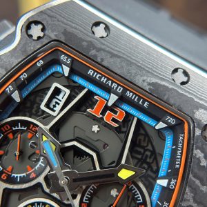 Đồng Hồ Richard Mille RM65-01 Chế Tác Vỏ Carbon Dây Cao Su Đen 44,5x49,9mm (1)