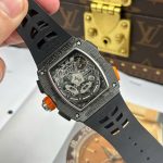 Đồng Hồ Richard Mille RM65-01 Chế Tác Vỏ Carbon Dây Cao Su Đen 44,5x49,9mm (1)