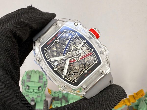 Đồng Hồ Richard Mille RM67-02 Chế Tác Vỏ Sapphire Tuỳ Chỉnh Cao Cấp Nhất Siêu Mỏng (1)