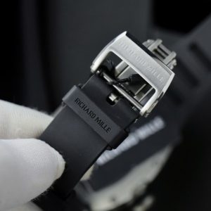 Đồng Hồ Richard Mille Replica 11 RM010 Dây Cao Su Màu Đen 40mm (2)
