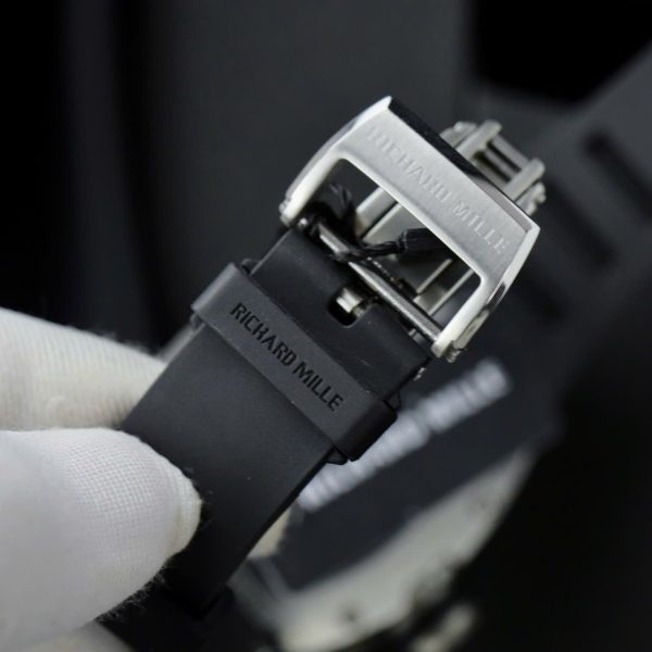 Đồng Hồ Richard Mille Replica 11 RM010 Dây Cao Su Màu Đen 40mm (2)