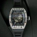 Đồng Hồ Richard Mille Replica Cao Cấp RM010 Nam Đính Đá Dây Cao Su 40mm (2)