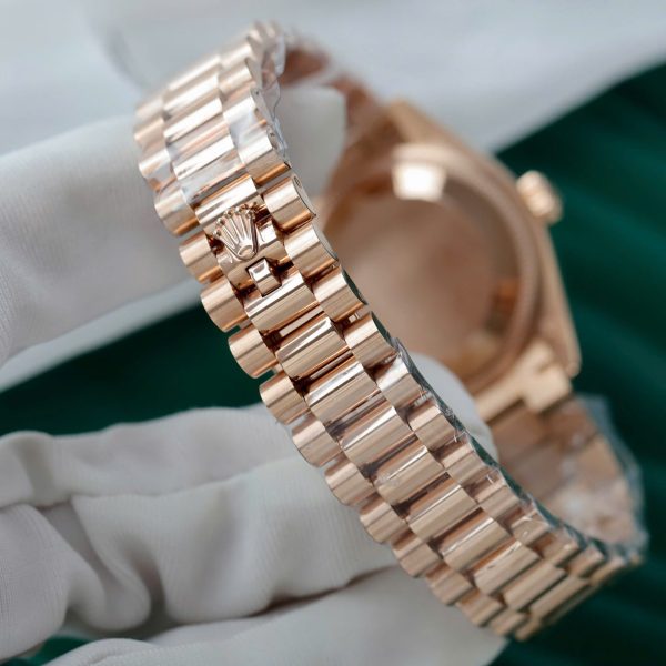 Đồng Hồ Rolex DateJust Nữ Mặt MOP Chế Tác Bọc Vàng Hồng 31mm (2)