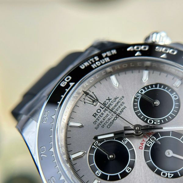 Đồng Hồ Rolex Daytona 126519LN Mặt Xám Replica 11 Bộ Máy Calibre 4131 Xưởng Clean 40mm (3)