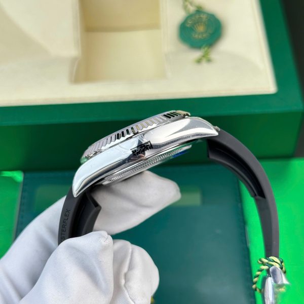 Đồng Hồ Rolex Sky-Dweller Mặt Trắng Replica 11 Tuỳ Chỉnh Trọng Lượng 192 Grams Xưởng ZF 42mm (2)