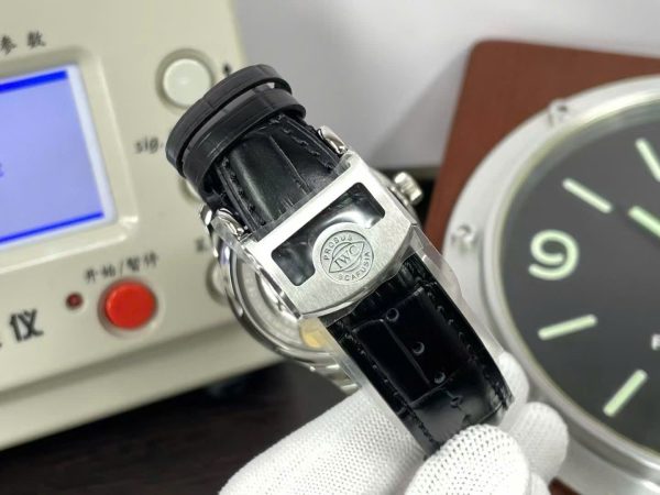 Đồng hồ IWC Portugieser Automatic 5007 Replica 11 Dây Da Mặt Xanh 42mm (6)