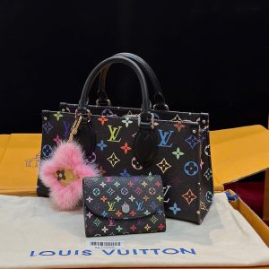 Set Túi Xách Louis Vuitton Nữ Siêu Cấp Hoạ Tiết Monogram 7 Màu (2)
