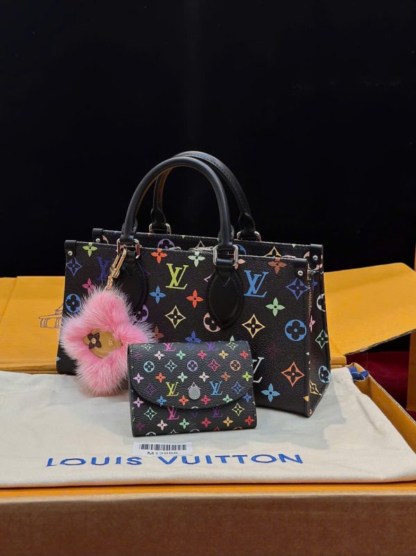 Set Túi Xách Louis Vuitton Nữ Siêu Cấp Hoạ Tiết Monogram 7 Màu (2)