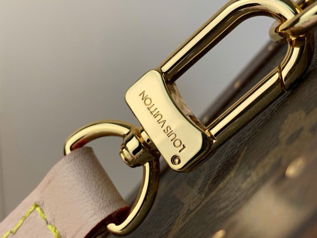 Túi Xách Dáng Cốp Louis Vuitton Siêu Cấp LV Valisette Tresor Hoạ Tiết Monogram 22.5x14.5x11 (2)