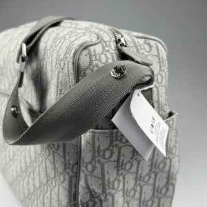 Túi Xách Dior Oblique Changing Replica Cao Cấp Màu Xám 38x28x16cm (2)