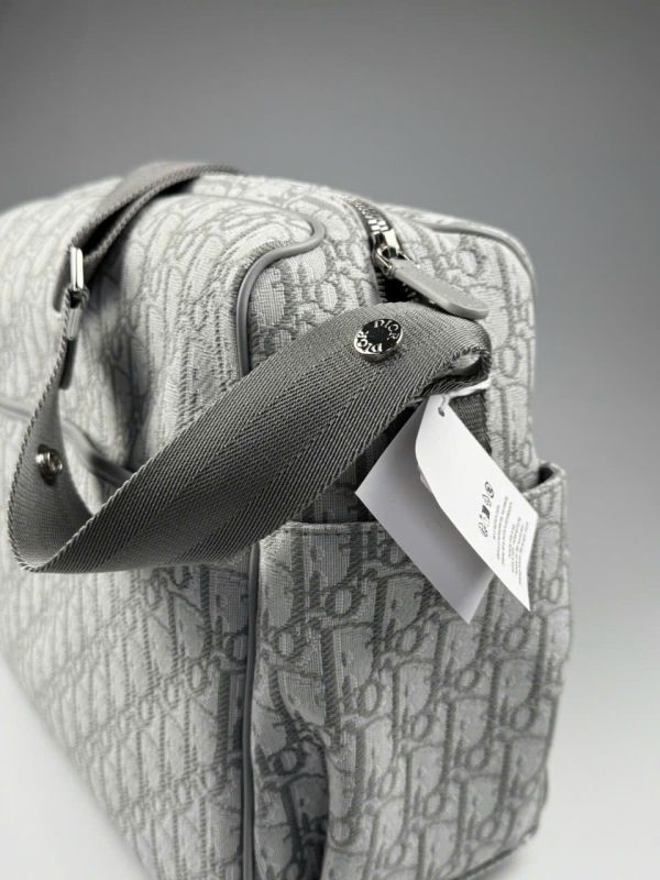 Túi Xách Dior Oblique Changing Replica Cao Cấp Màu Xám 38x28x16cm (2)